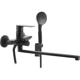 Смеситель для ванны Haiba Alex 006 Euro Черный (HB3925)