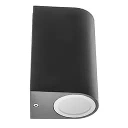 Подсветка Brille фасадная настенная накладная IP54 AL-113/2 GU10 BK