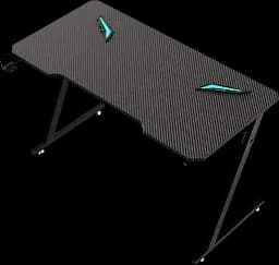 Геймерський комп'ютерний стіл GT Racer T-1213, 120x60x73  Black (T-1213 (120x60x73) Black) - мініатюра 5