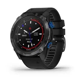 Смарт-годинник Garmin Descent Mk2i Titanium Carbon Gray DLC with Black Band (010-02132-01/11)