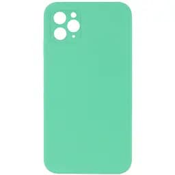 Чохол Epik Silicone Case Square Full Camera Protective AA NOLOGO для Apple iPhone 11 Pro 5.8 Зелений/Spearmint