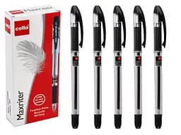 Набір ручок Cello Original Maxriter, 12 шт., 0.7 мм, чорний, MaxriterBK