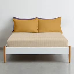 Простирадло євро Cosas BEIGE GEOMETRY 220х240 см (CellAshbeige_240s) - мініатюра 3
