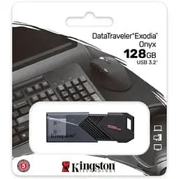 USB флеш-накопичувач Kingston DataTraveler Exodia Onyx 128GB USB-A 3.2 Gen 1 Black (DTXON/128GB) [81884] - мініатюра 10