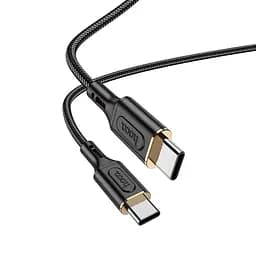 Кабель Hoco Type-C to Type-C Goldentop charging data cable X95 1 м, 60W