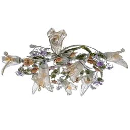 Люстра стельова Brille флористика E14 40W WH (BKL-505S/10)