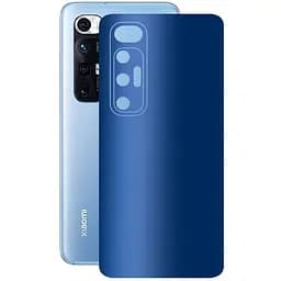 Захисна плівка StatusSKIN для Xiaomi Mi 10s 2021 Корпус Вініл Синій матовий