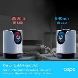 IP-Камера Tapo C225 3MP N300 microSD motion detection 360° mic TP-Link teh0016036 - мініатюра 6