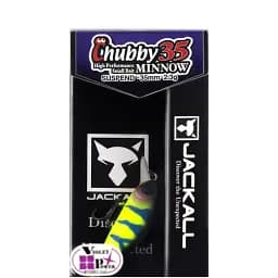 Воблер Jackall Chubby Minnow 35мм 2.3г UV Mat Chart Perch - мініатюра 2