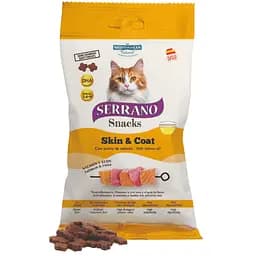 Лакомство натуральное для кошек Sserrano с функцией ухода за полостью рта с сардиной 50 г