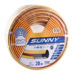 Шланг для полива Evci Plastik SUNNY 3-слойный Ø 1" 20 м Желтый 30412