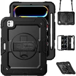 Чохол ArmorStandart Panzer для Apple iPad Pro 11` (2024-2025) Black (ARM82527) [135041] - мініатюра 4