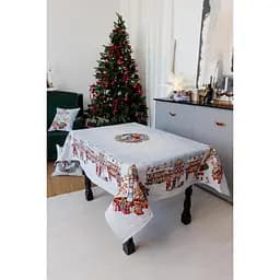 Скатертина гобеленова Прованс Carousel з люрексом 135 x 180 см (41785)