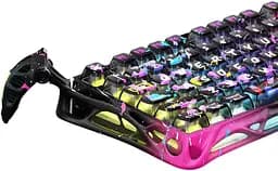 Клавіатура GravaStar Mercury V75 Pro 80keys Magnetic Jade Gaming 8K USB-A RGB Neon Graffiti (GSV75PRO_U_CG_BLK) - мініатюра 4