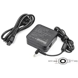Блок живлення для ноутбуків PowerPlant ACER 220V, 19V 90W 4.74A (5.5*1.7) wall mount