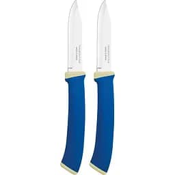 Набір ножів Tramontina Felice для овочів, синій, 7,6 см (23490/213)