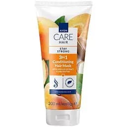 Маска для волосся Avon Абсолютна сила 3 в 1 200 мл (84946876)