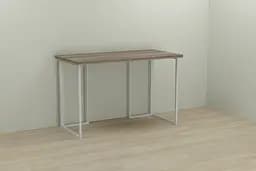 Компьютерный стол Ferrum-decor Ханна 75x120x60 белый ДСП Дуб Сонома Труфель 32мм (FRD-104007)