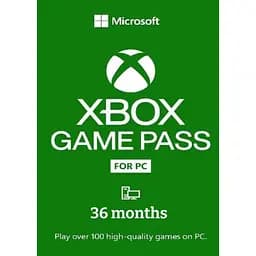 Підписка Xbox Game Pass For PC (для ПК) – 36 місяців