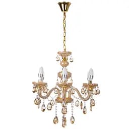 Люстра свеча Brille подвесная хрустальная E14 G (BCL-451S/6)