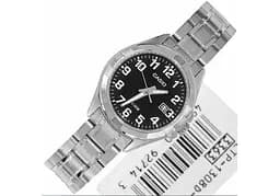 Сталеві чоловічі наручні годинники Casio оригінал Японія Collection MTP-1308PD-1BVEF зі сталевим браслетом - мініатюра 2