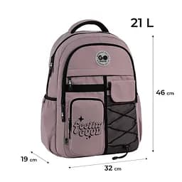 Рюкзак GoPack Education Teens 184 рожевий Рожевий (GO26-184L-1) - мініатюра 2