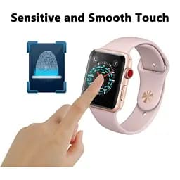 Захисна броньована плівка BeCover Full Cover для Apple Watch Series 3/4 38mm/40mm (701963) - мініатюра 2