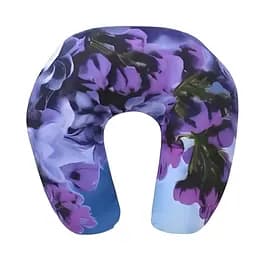 Ергономічна подушка для подорожей Homefort Travel фіолетова