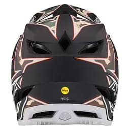 Велошолом Troy Lee Designs D4 Composite Helmet Matrix Camo Army Green XL (1106-140035005) - мініатюра 4
