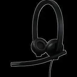 Гарнітура Logitech H570e Corded Mono BLACK-USB-A (981-001430) (7095238) - мініатюра 5