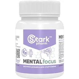 Натуральная добавка Stark Pharm Stark Mental Focus 10 капсул