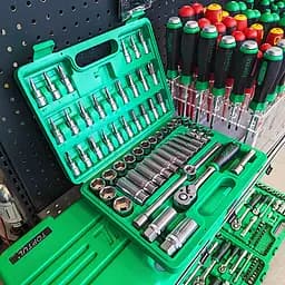 Набір інструменту в кейсі TOPTUL 3/8" 60 од. . GCAI6001 - мініатюра 5