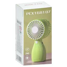 Портативний ручний вентилятор Bambi MK 5663-2Blue 13 см, акумулятор, USB зарядне - мініатюра 3