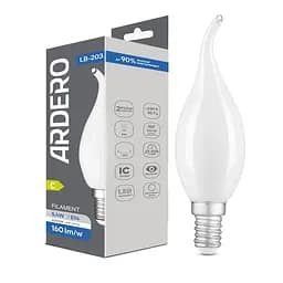 Світлодіодна лампа Ardero LB-203 5.4 Вт E14 4000K матована