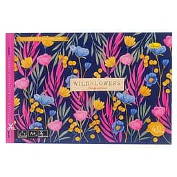 Альбом для малювання Апельсин АП-0305-6, 40 аркушів, скоба з перфорацією