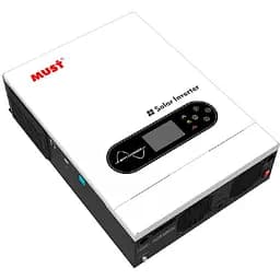 Гібридний інвертор Must PV18-3624ECO, 3600W, 24V, струм заряду 60A, 170-280V, MPPT (100А, 30-320 Vdc), 318×454×122.5 мм 7.8 кг - мініатюра 2