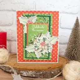 Набір для створення 3-х Різдвяних листівок Awaiting Christmas FDGCK-036 - мініатюра 5