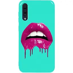 Чохол-накладка Toto Pure TPU 2 mm Print Case Samsung Galaxy A30s/A50/A50s #32 Lips Mint