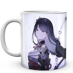 Кружка GeekLand Genshin Impact Геншин Импакт Райден GN 02.674 330 мл белая