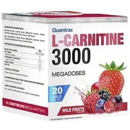 Жиросжигатель Quamtrax L-Carnitine 3000 фруктовый 20 шотов