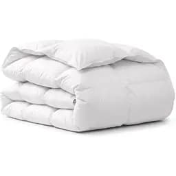 ковдра Cosas Двоспальна з натуральної бавовни 4 сезони 180х210 White CS1 білий (Quilt_180x210_DSeason-SiliSoftPuff)