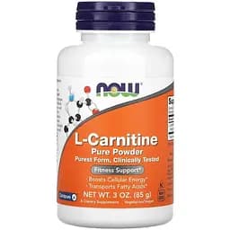 Жиросжигатель Now L-Carnitine Powder Pure, 85 г