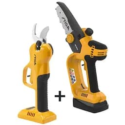 Набор аккумуляторный Секатор + Минипиловая цепная Stiga SP100eKit