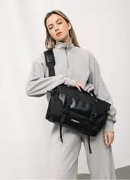 Женская сумка Sambag DART Черная 33 х 24 х 10 см (51311301)