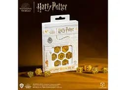 Набір кубиків Harry Potter. Hufflepuff Modern Dice Set - Yellow , 7 шт. (190142/2023/4/B) - мініатюра 6