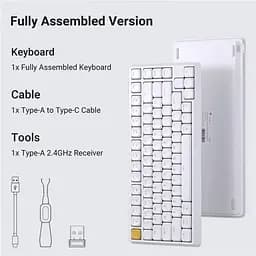 Клавіатура Keychron J1 82 Key K Pro Red Switch RGB White (J1-Q1-UA) [159745] - мініатюра 9