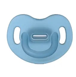 Пустушка силіконова Suavinex, анатомічна, 6-18 місяців, блакитна (307253)