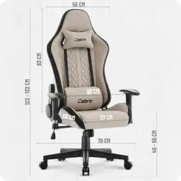 Крісло Cabro C508 Beige тканина - мініатюра 10