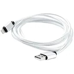 Кабель Dengos NTK-L-MT Round Lightning cable 1m White