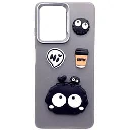 Чохол Epik TPU Leather Toys для Apple iPhone 17 Air 6.5" Monster/Grey